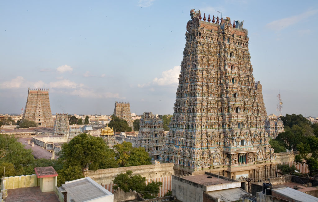 Die Tempelanlage in Madurai. Foto: © Jorge Royan / http://www.royan.com.ar / CC-BY-SA-3.0